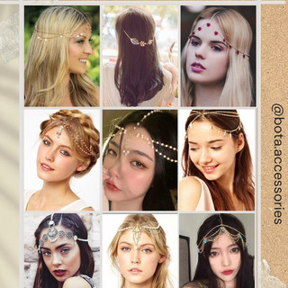 Vòng đội đầu boho tổng hợp nhiều mẫu cosplay cổ phong Trung Hoa (CÓ SẴN - HOẢ TỐC)