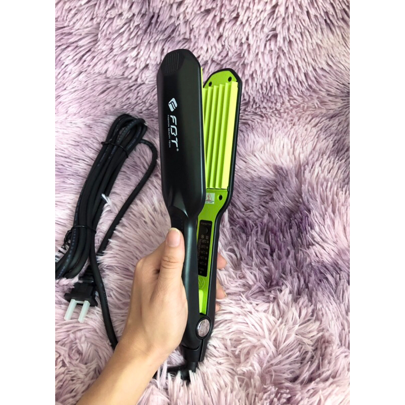 Máy bấm FBT dập xù ngoài tóc và phồng chân tóc 5 răng