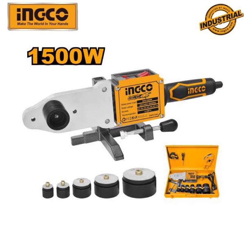 MÁY HÀN ỐNG NHỰA 16-32MM 800W và 20-63mm 1500W INGCO PTWT8001, PTWT215002 - HÀNG CHÍNH HÃNG