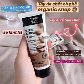TẨY DA CHẾT COFFEE ORGANIC FACE