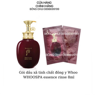 Combo 10 gói dầu xả Whoo Đông y cao cấp