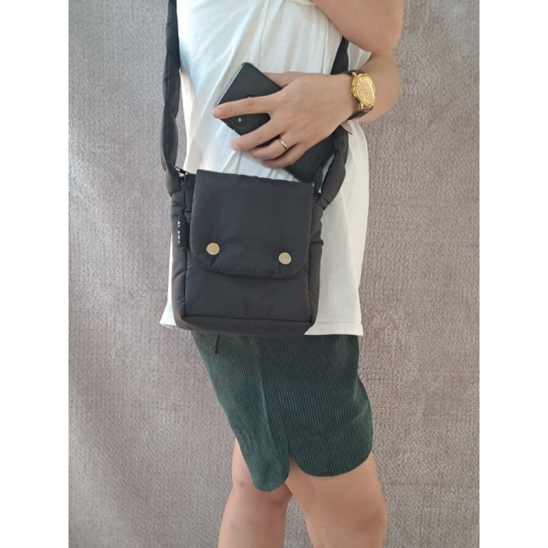 Túi đeo chéo chần bông MINI TRƠN cao cấp dainystore