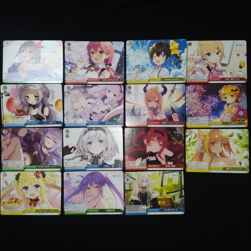 Thẻ bài Hololive Weiss Schwarz CC/CR