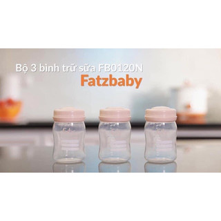 Bộ 3 bình trữ sữa Fatz baby