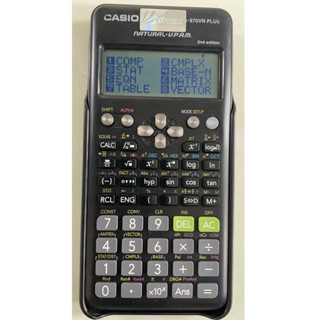 [VN_ĐEN] Máy tính học sinh Casio FX570VN plus_2nd Edition chính hãng (2nd hand)