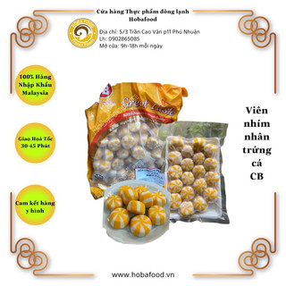 Viên Thả Lẩu Malaysia cao cấp Bánh bao hải sản nhím biển nhân trứng cá