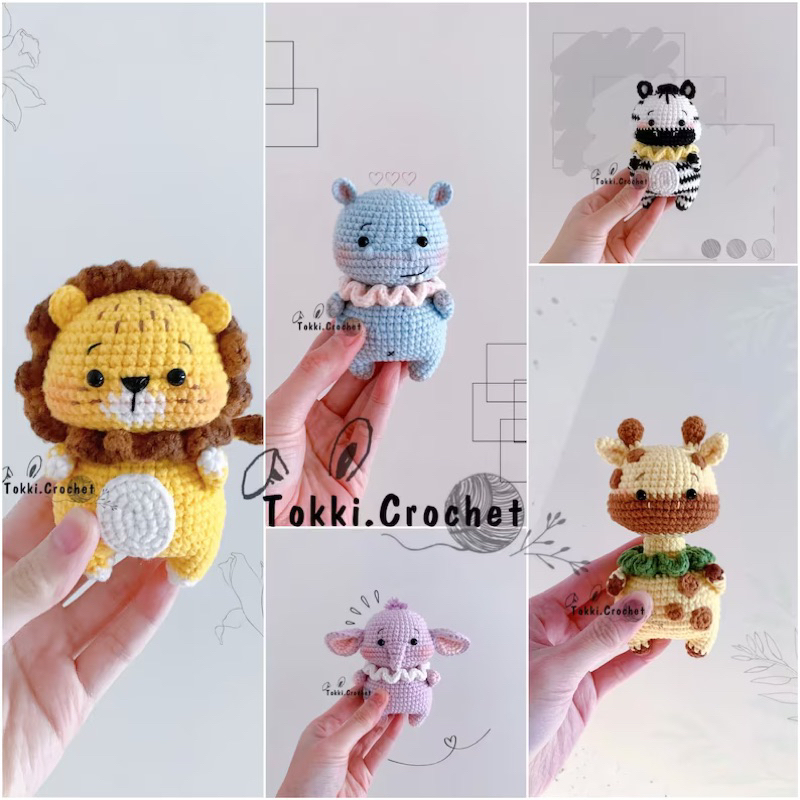 Thú bông len cho bé