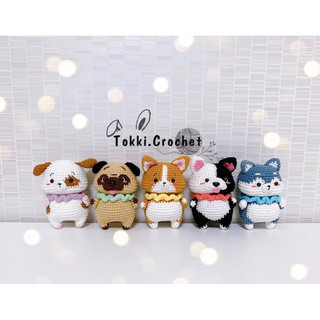 Cún len handmade