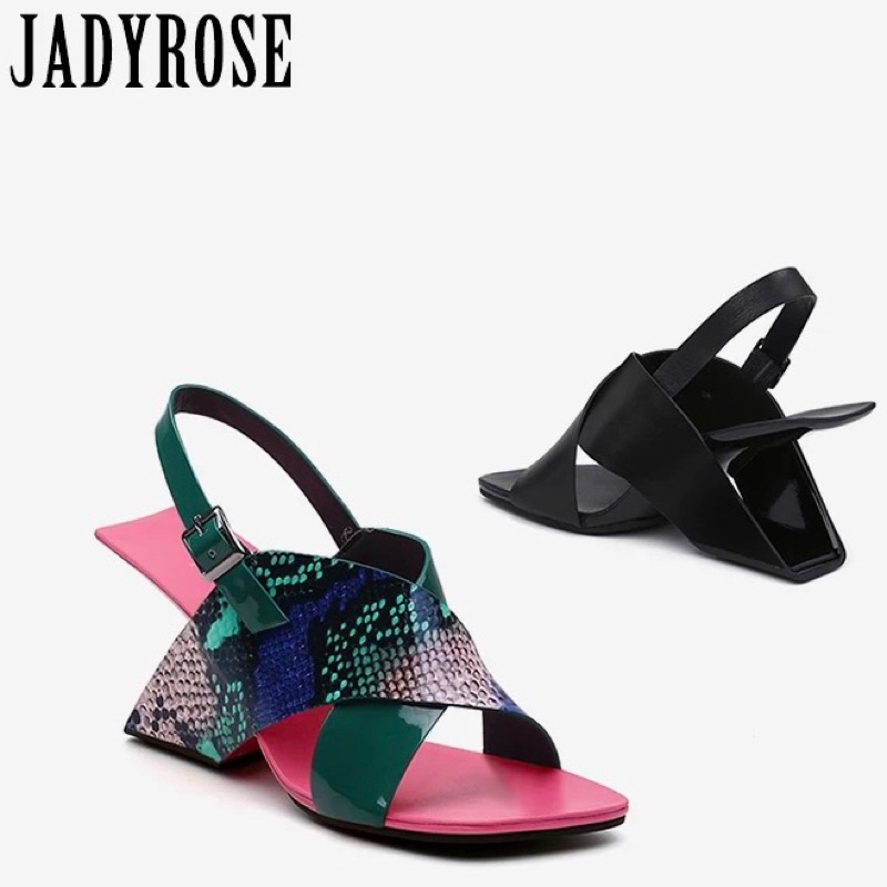 ORDER 🎀 Jadyrose quai chéo hở gót 8cm 34-40