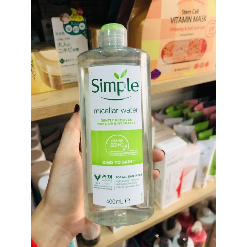 Nước Tẩy Trang Simple Micellar Cleansing Water 200ml