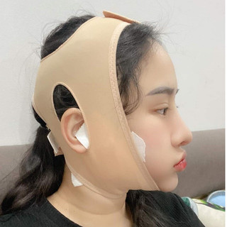 Nịt định hình mặt vline - giảm mỡ nọng cằm tạo cằm vline giúp mặt thon gọn chuyên dụng cho phău thuật thẩm mĩ