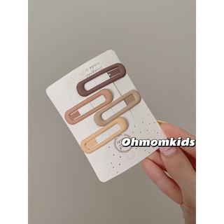 set 4 kẹp tóc style Hàn cho bé gái