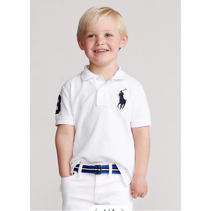 Áo Polo Bé Trai Thêu RL(Size 8y-20y)(cắt tag toàn bộ)