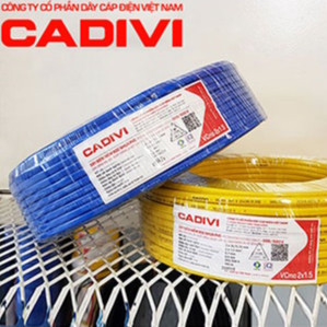 [CHÍNH HÃNG] Dây điện đôi CADIVI 2x32/0.20mm (2×1.0mm²) - Cuộn 100m