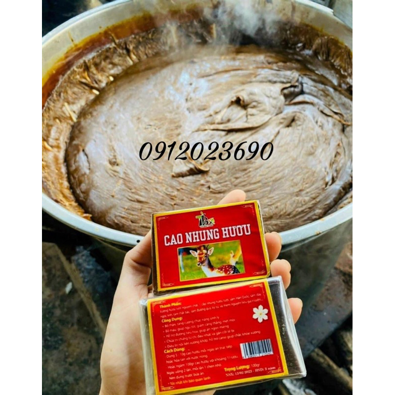 Cao Nhung Hươu Nguyên Chất 100g