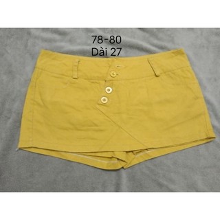 Quần giả váy jean 2hand