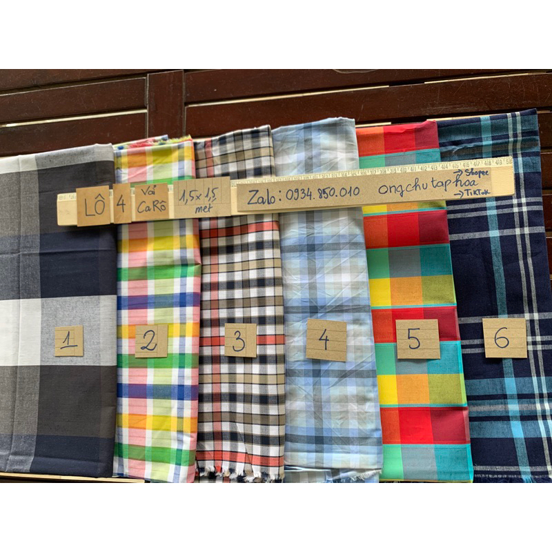 1,5x1,5mét Vải Kate sơ mi caro 65-100%cotton -ảnh chụp ko pts {ongchutaphoa làm giá toàn sever}