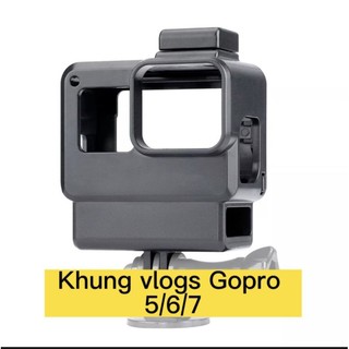 Phụ kiện gopro khung máy quay gopro 5,6,7