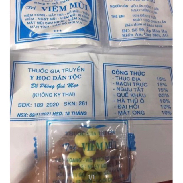 Đỗ thái nam -50 gói vim mủi