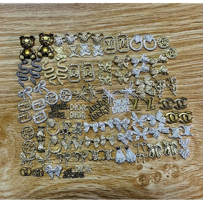 Set charm 1k 1 viên 100v 139k trang trí cho móng nail