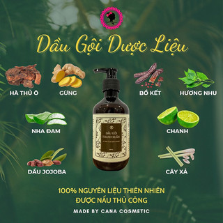 Dầu gội dược liệu hỗ trợ tóc bạc sớm, tóc rụng, gàu ngứa