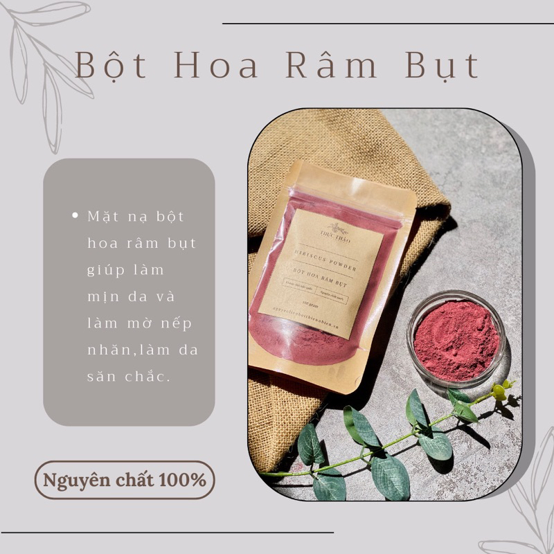 Bột Hoa Râm Bụt