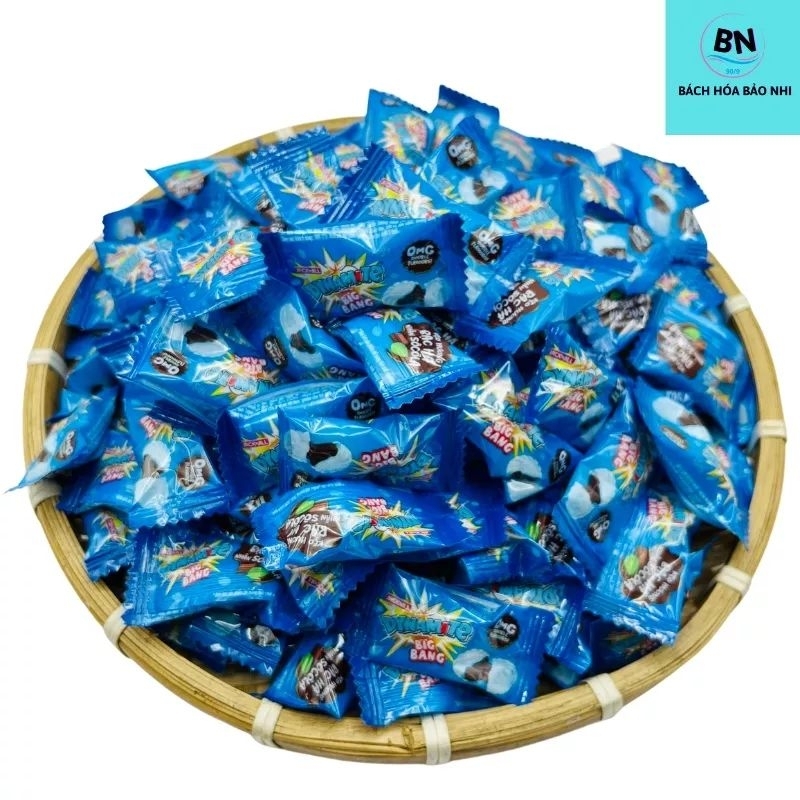 Kẹo KIG BANG Kẹo Hương Bạc Hà Nhân Sô cô la 1kg
