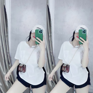 ÁO THUN GIẤY CỔ V