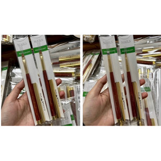 Cọ nail cán gỗ cao cấp chính hãng - Cọ vẽ móng chuyên dụng - cọ gel, cọ bảng, cọ cúc, cọ omber