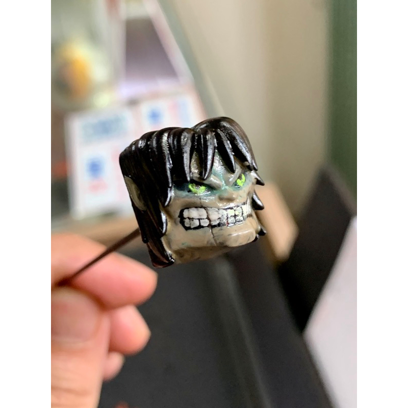 Keycap titan tiến công, attack on titan,Chất liệu Resin, Recast