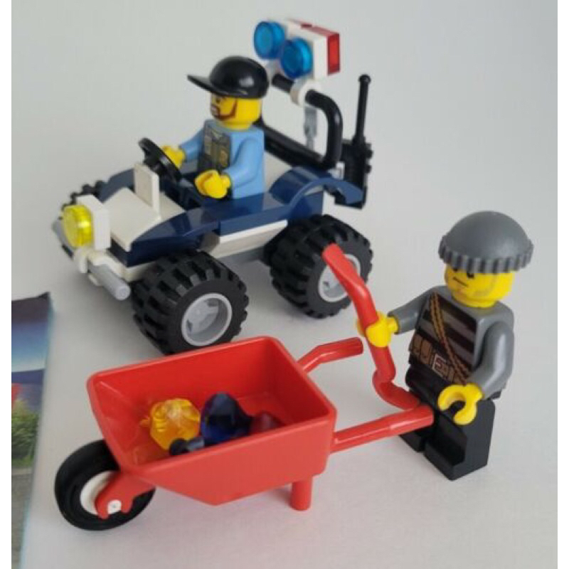 Đồ chơi Lego mini City Police ATV, Speed Boat, chính hãng