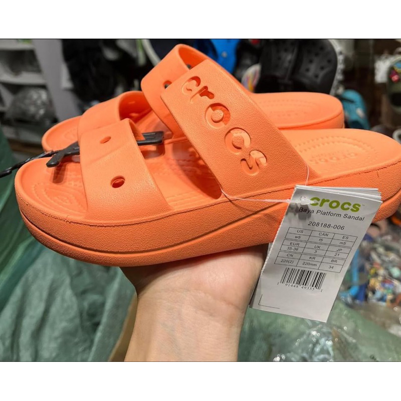 Dép Lê Cross bây đúc nguyên khối, đế cao 4cm, tặng kèm 10 sticker bất kỳ