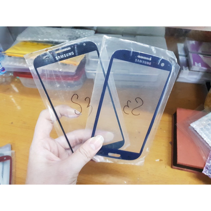 Kính ép màn hình Samsung S3 Có keo