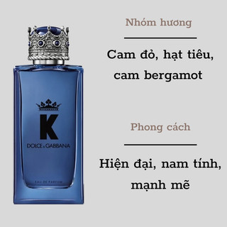 Nước hoa nam K King EDP 10ml