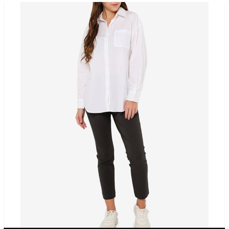 Áo sơ mi nữ dáng rộng vải linen xuất khẩu - Thanh lý vnxk