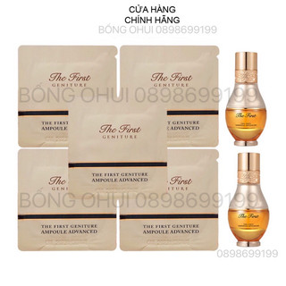 Combo 120 Gói Tinh chất vàng Ohui The First Geniture Ampoule Advanced siêu hồi sinh da