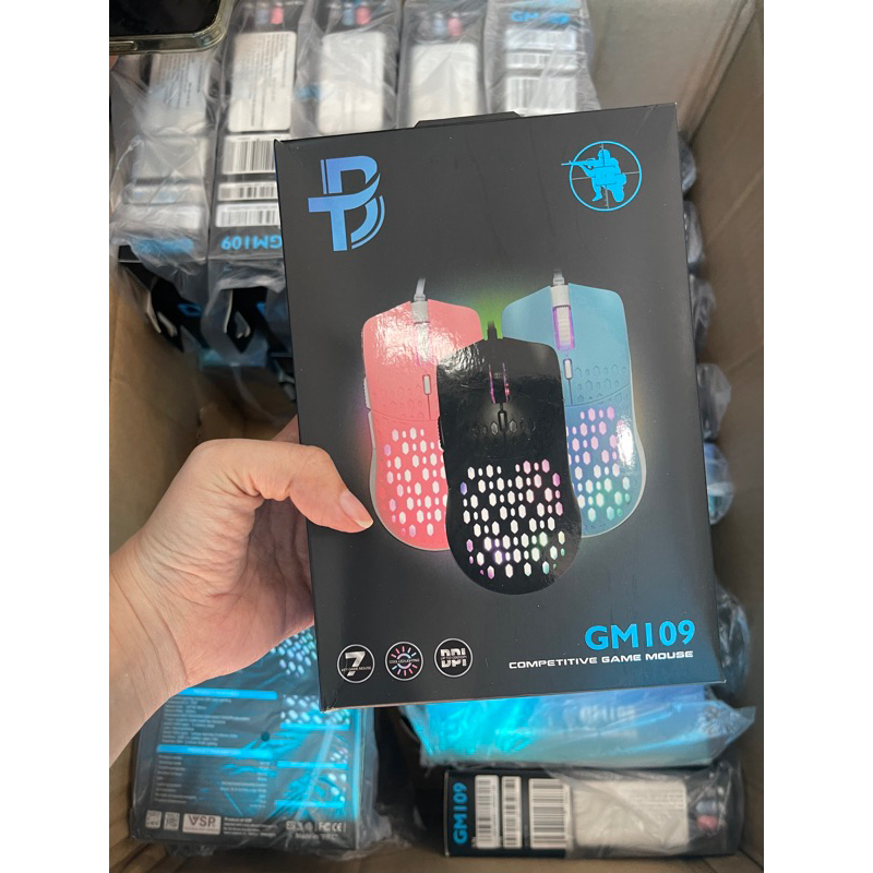 Chuột Bosston GM109 Gaming 7.200DPI new hãng bảo hành 12 tháng