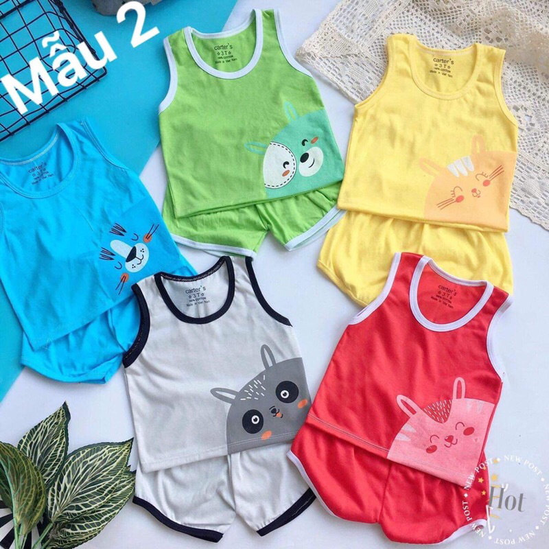 Set 5 bộ ba lỗ đùi, cộc đùi cho bé trai bé gái