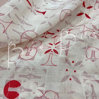 Vải linen tơ hoạ tiết mềm mướt rũ mỏng nhẹ khổ siêu rộng 1m50