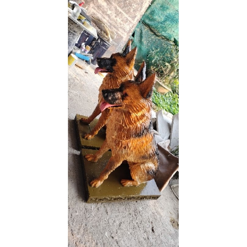 Tượng chó Becgie 75cm