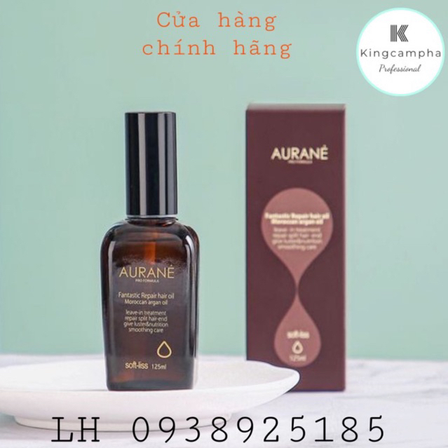 Tinh dầu dưỡng tóc aurane soft liss chai vuông 125ml