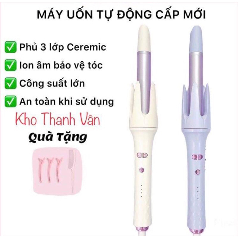 Máy Uốn Tóc Tự Động Pro H-817 Phiên Bản Mới