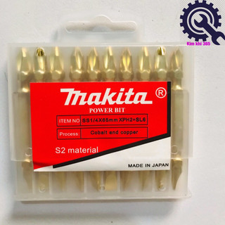 Bộ 10 đầu vặn vít makita loại tốt