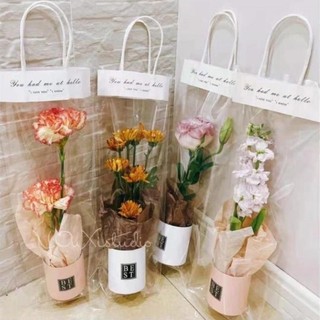 Túi đựng hoa trong suốt đủ 3 size