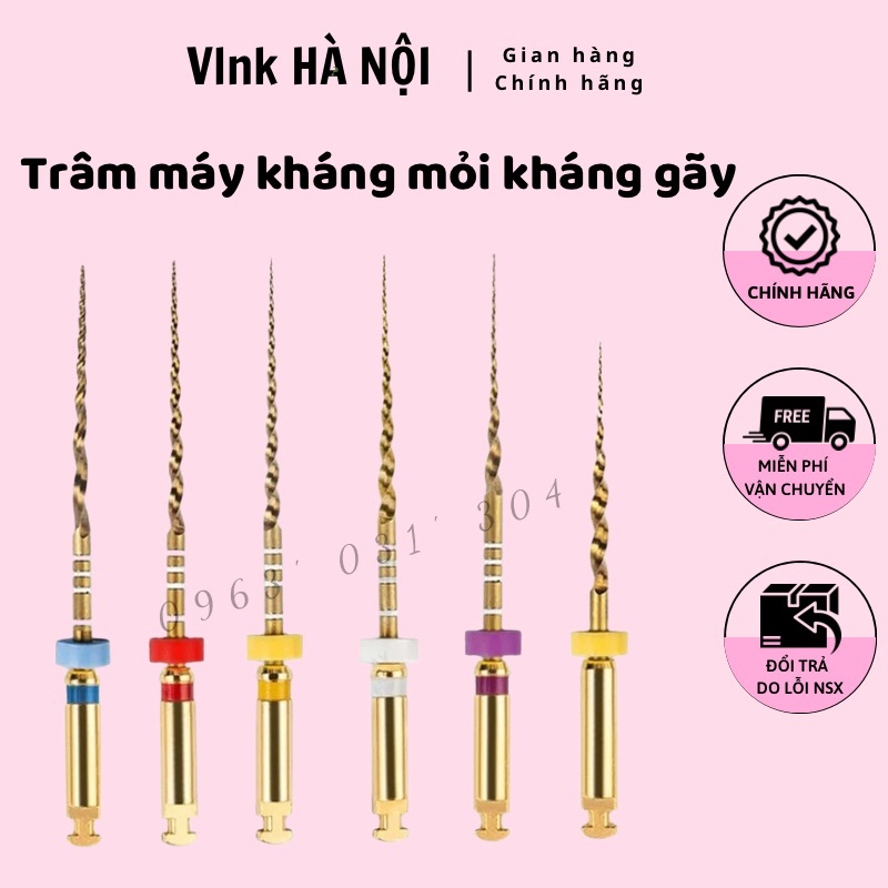 File máy nội nha trâm máy nội nha File máy dẻo Trâm máy dẻo kháng gãy kháng mỏi