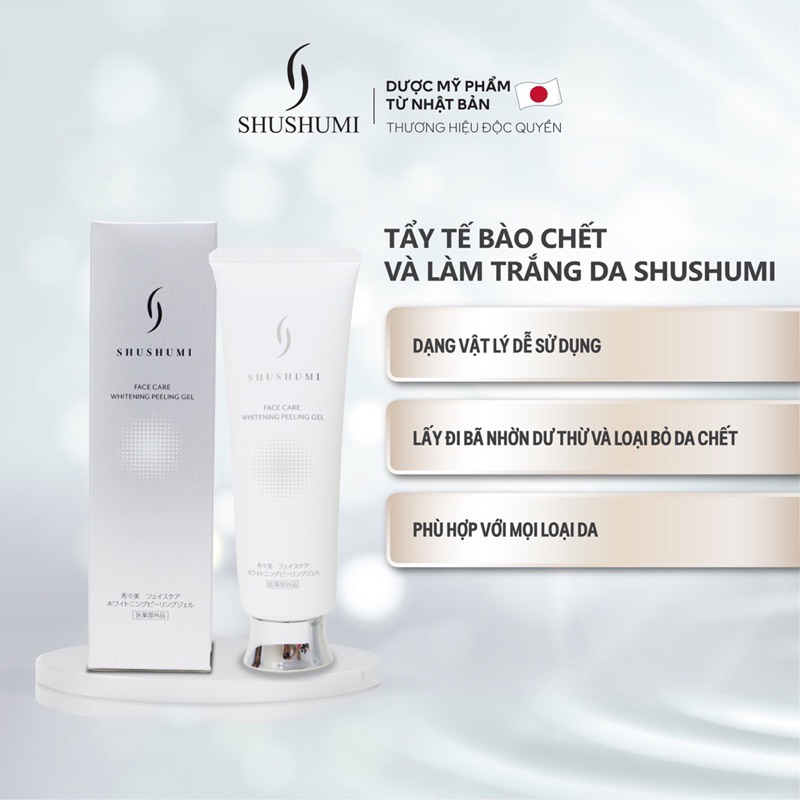 🔥 HÀNG CHÍNH HÃNG 🔥 Tẩy tế bào chết Shushumi Nhật Bản
