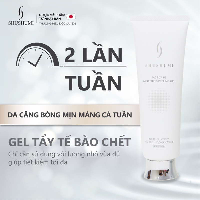 🔥 HÀNG CHÍNH HÃNG 🔥 Tẩy tế bào chết Shushumi Nhật Bản