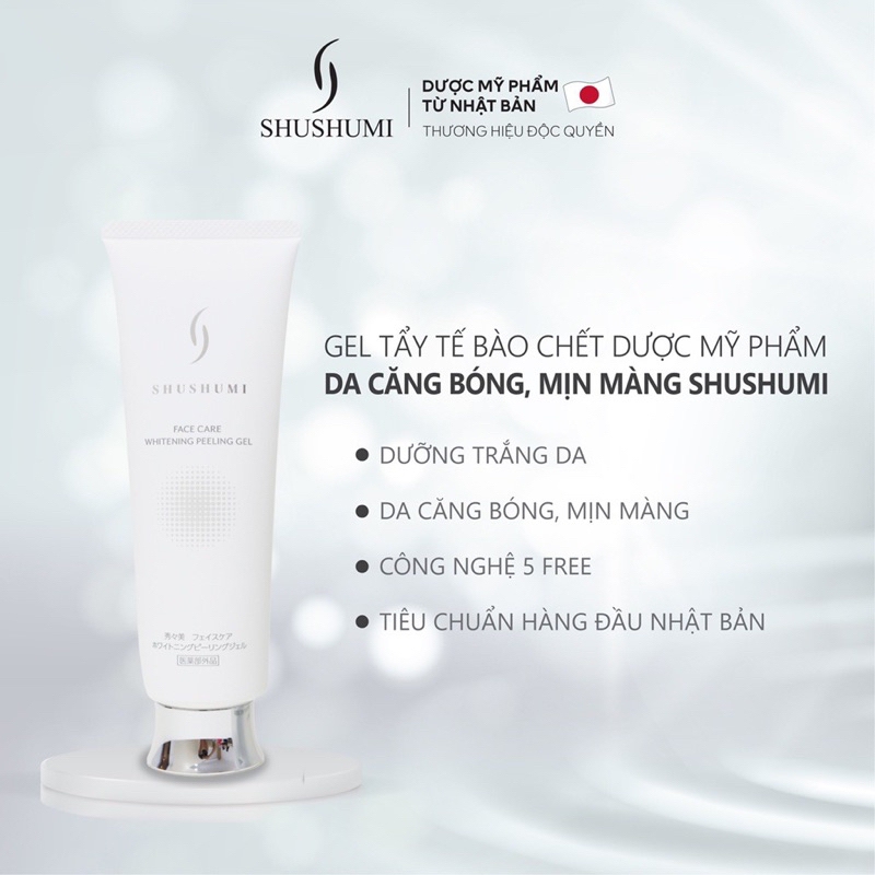 🔥 HÀNG CHÍNH HÃNG 🔥 Tẩy tế bào chết Shushumi Nhật Bản