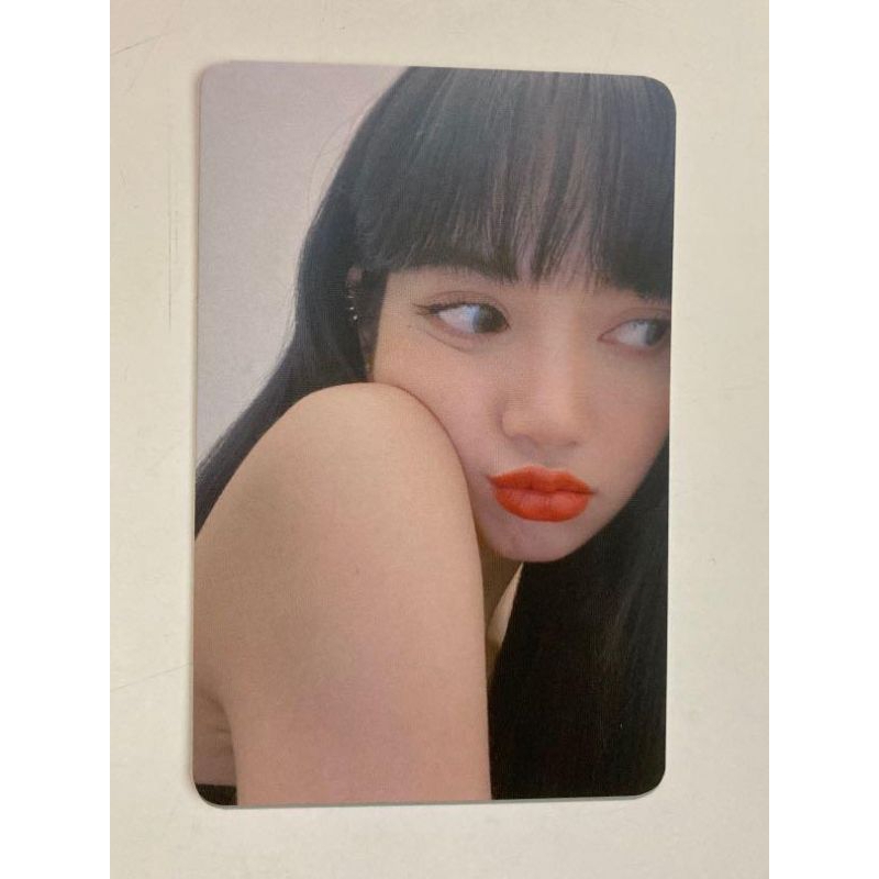 Photocard Lisa pre trong the album