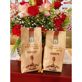 Cà phê hạt và bột Robusta - Sơn Nguyên 500g